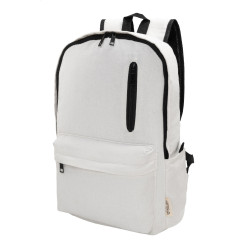 Recabak wit  gerecyclede canvas rugzak 