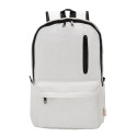 Recabak white  recycled canvas backpack 