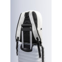 Recabak white  recycled canvas backpack 
