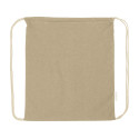 Dropex natural  recycled cotton drawstring bag 