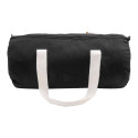 Rekan Duff black  recycled canvas sports bag 