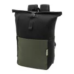 Blakkan Back green  recycled canvas backpack 