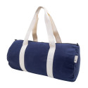 Rekan Duff blauw  sporttas van gerecycled canvas 