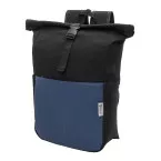Blakkan Back blauw  gerecyclede canvas rugzak 