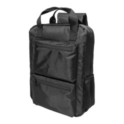Westing black  RPET twill backpack 