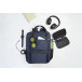 Westing dark blue  RPET twill backpack 