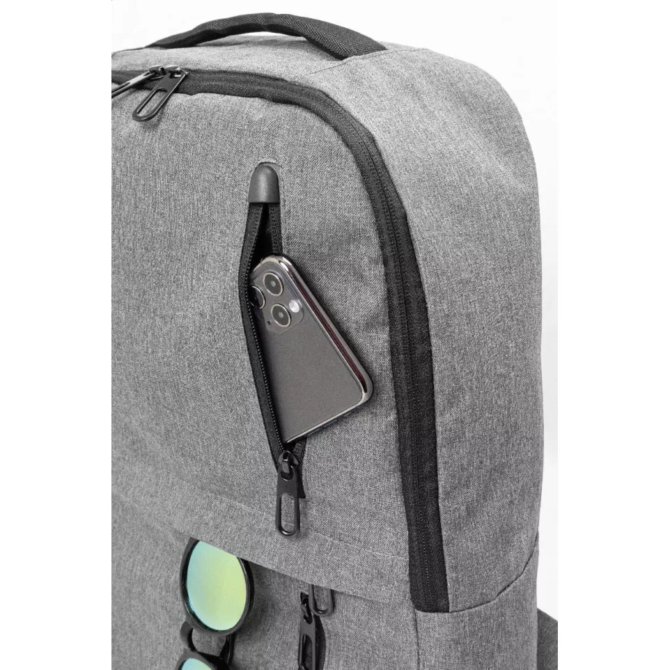 Lauder grey  RPET backpack 