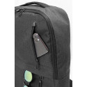 Lauder black  RPET backpack 
