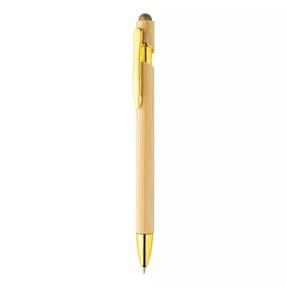 Tonnel Boo doré  stylo bille tactile 