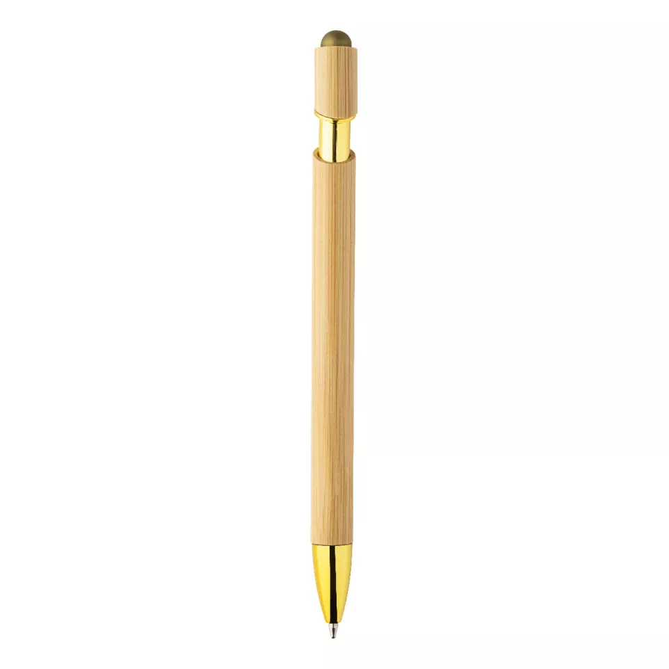 Tonnel Boo doré  stylo bille tactile 