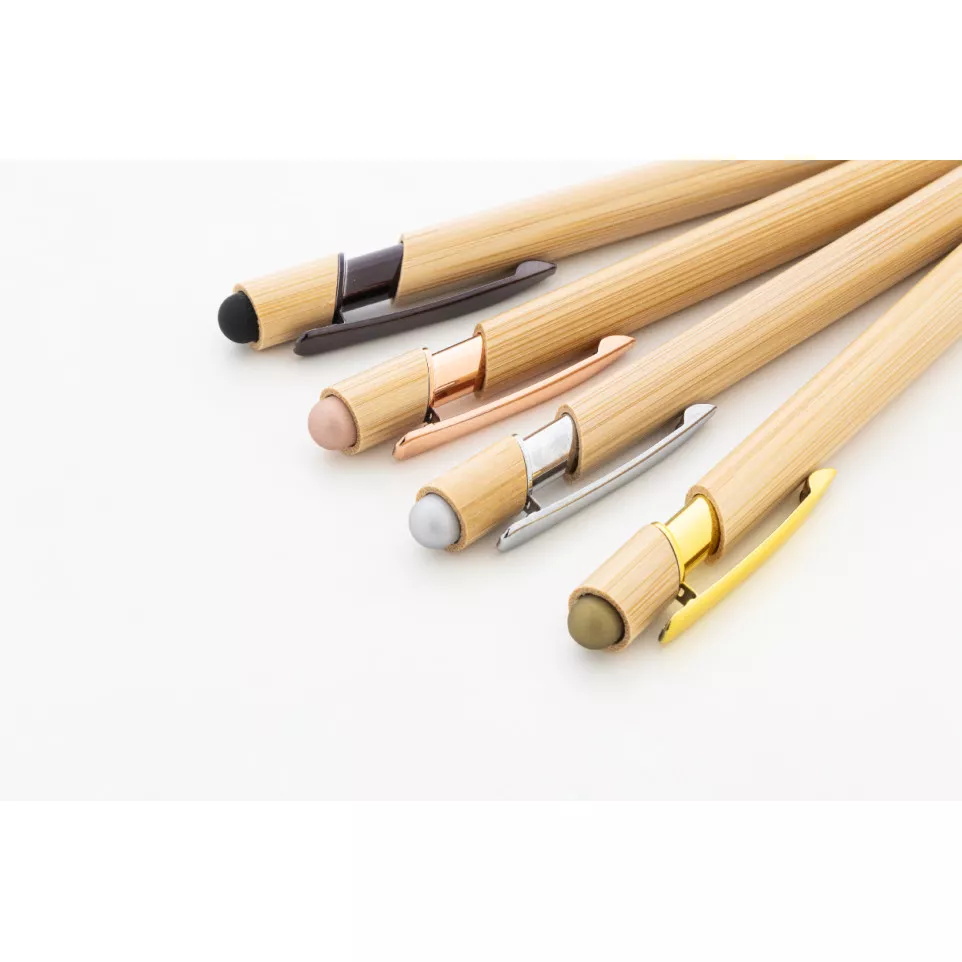 Tonnel Boo doré  stylo bille tactile 