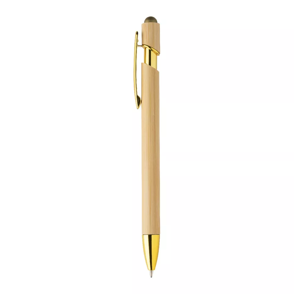 Tonnel Boo doré  stylo bille tactile 