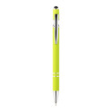 Tonnel Soft vert citron  stylo bille tactile 