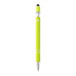 Tonnel Soft vert citron  stylo bille tactile 