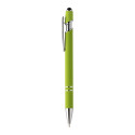 Tonnel Soft vert citron  stylo bille tactile 
