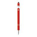 Tonnel Soft red  touch ballpoint pen 