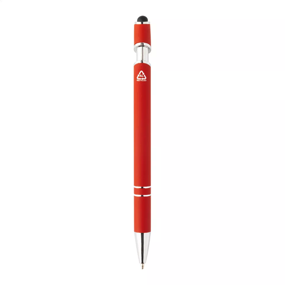 Tonnel Soft red  touch ballpoint pen 