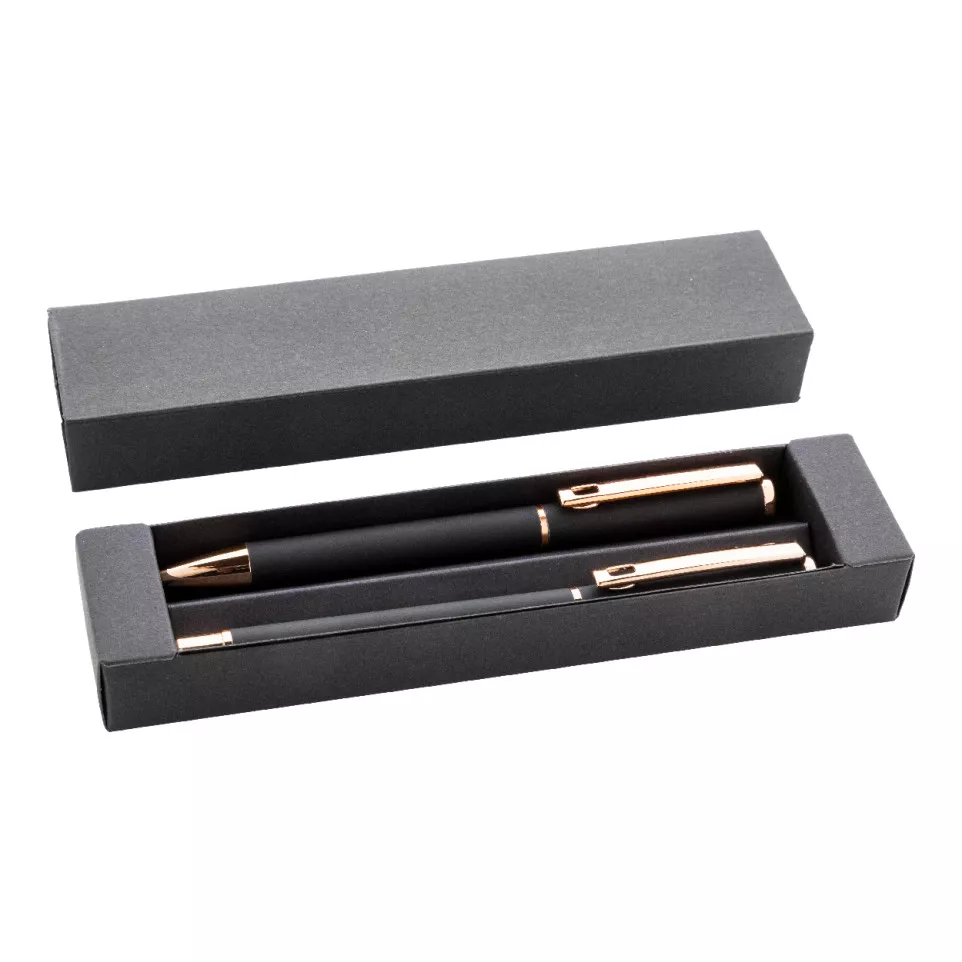 Rossy black  pen set 