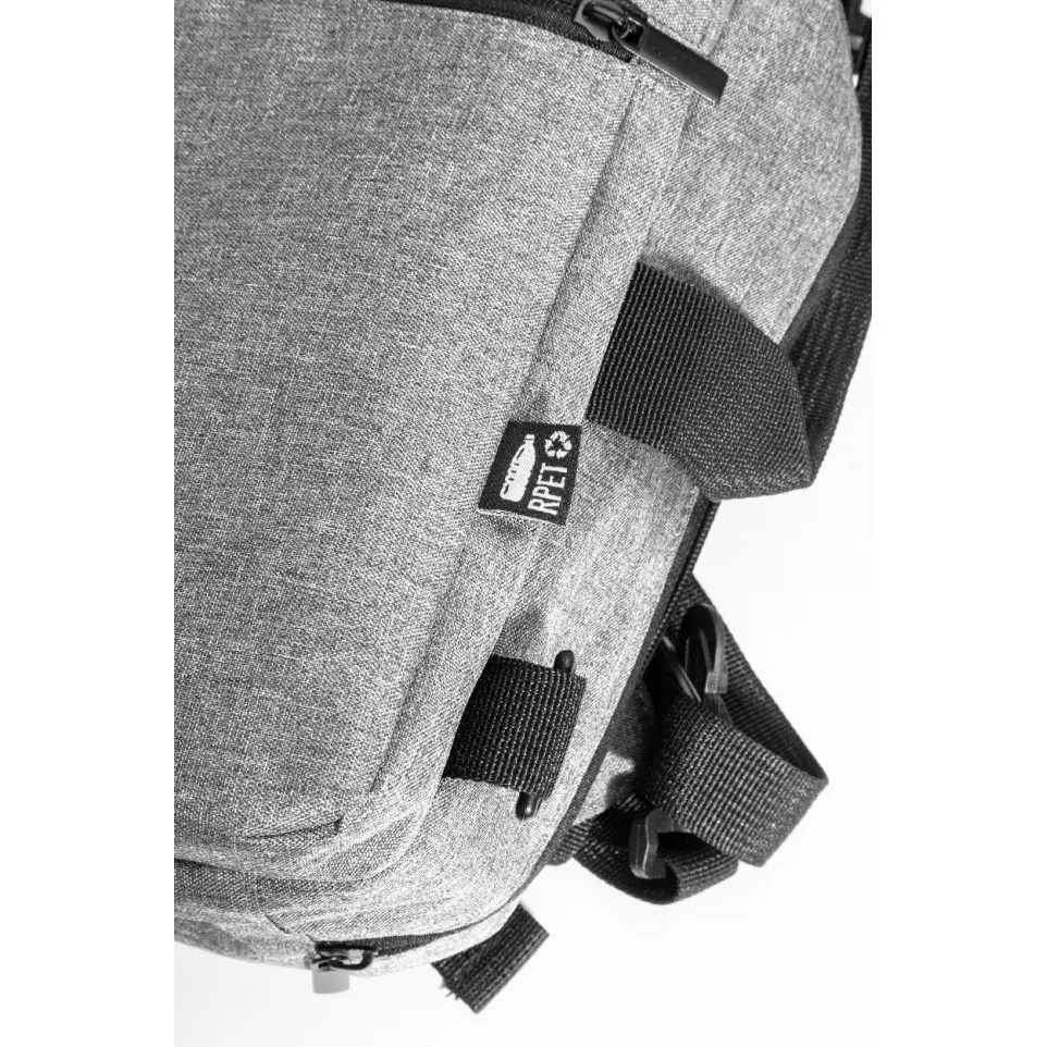 Walton grey  RPET document backpack 