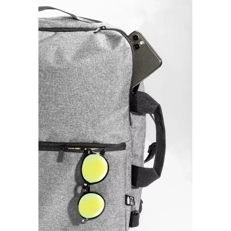 Walton grey  RPET document backpack 
