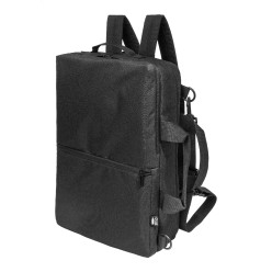 Walton black  RPET document backpack 