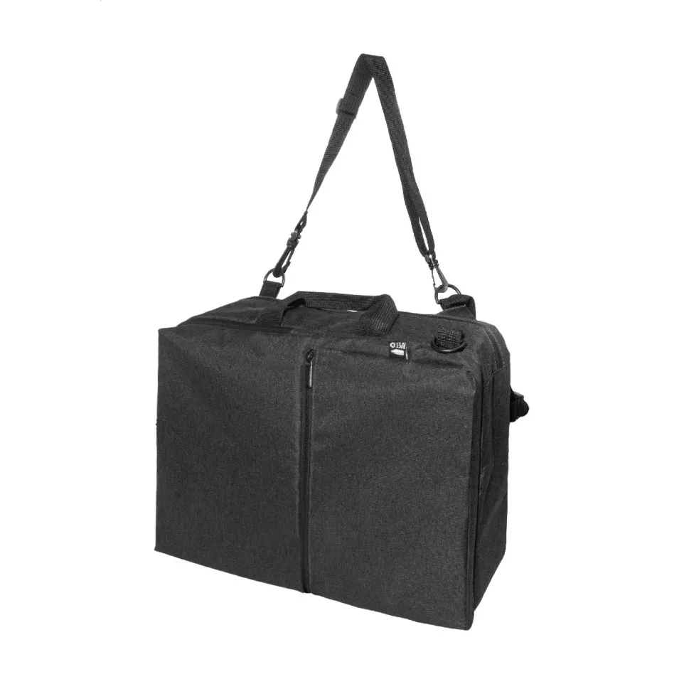 Walton black  RPET document backpack 