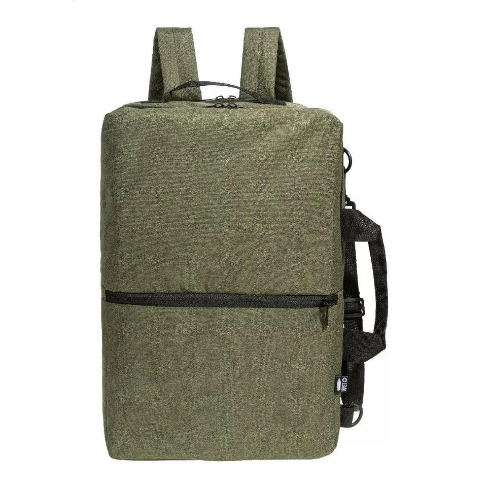 Walton green  RPET document backpack 