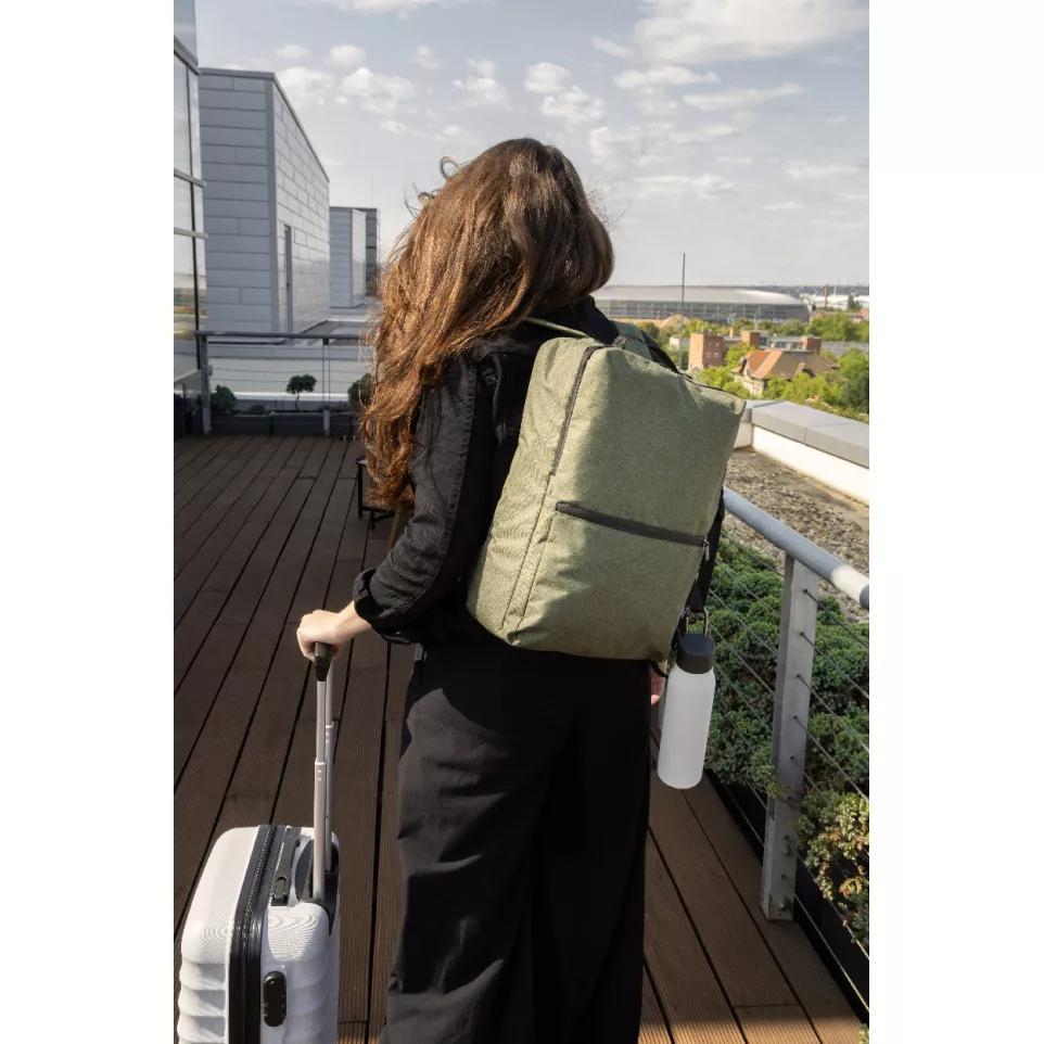 Walton green  RPET document backpack 