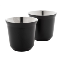 Copsul black  RSS espresso cup set 