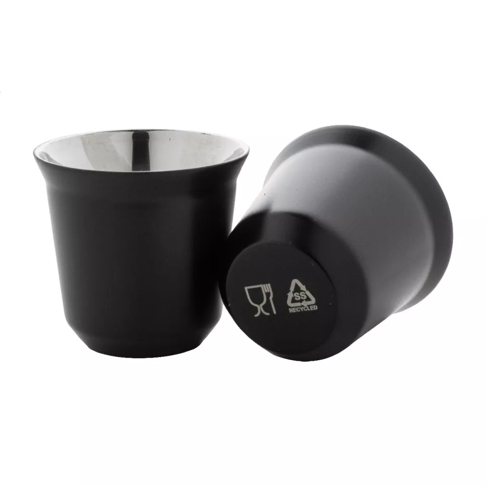 Copsul black  RSS espresso cup set 