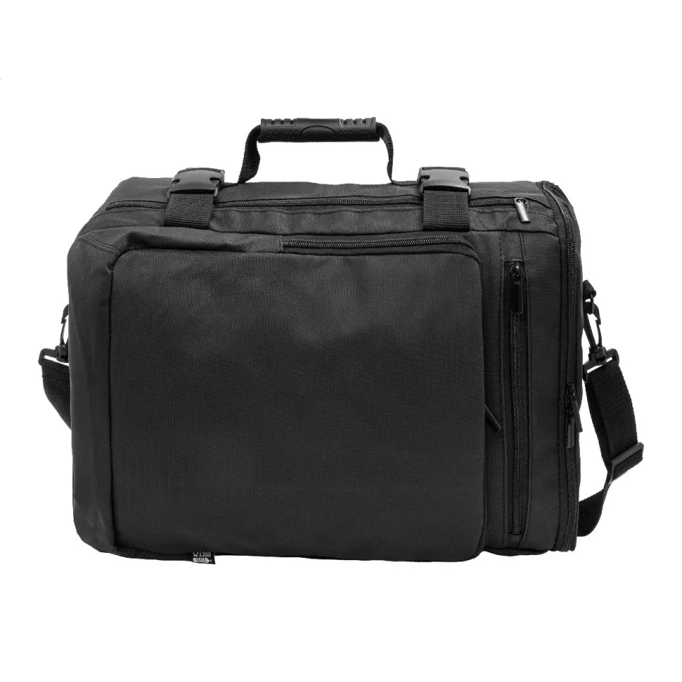 Pullman black  RPET document backpack 