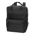 Brunel black  RPET backpack 