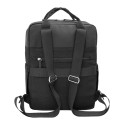 Brunel black  RPET backpack 