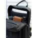 Brunel black  RPET backpack 