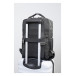 Brunel black  RPET backpack 