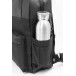 Brunel black  RPET backpack 