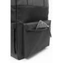 Brunel black  RPET backpack 
