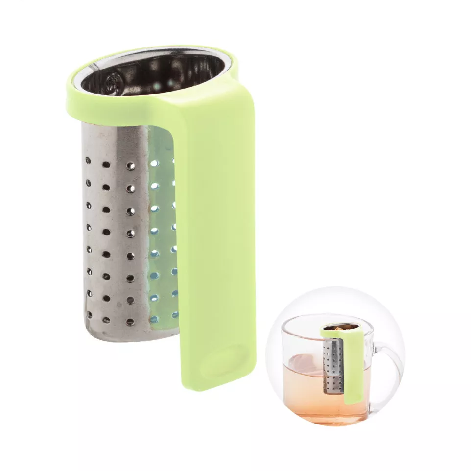 Leaflet lime groen  thee infuser 