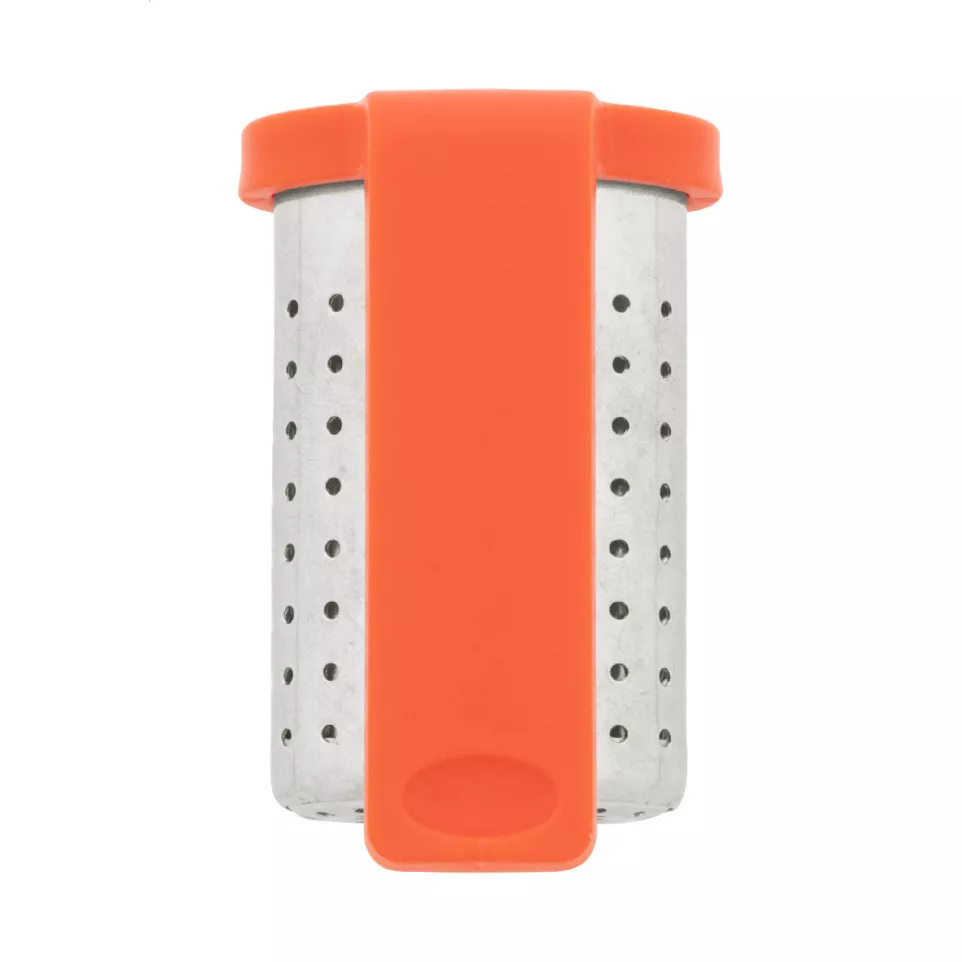 Leaflet red  tea infuser 