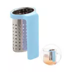 Leaflet light blue  tea infuser 