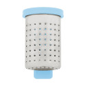 Leaflet licht blauw  thee infuser 