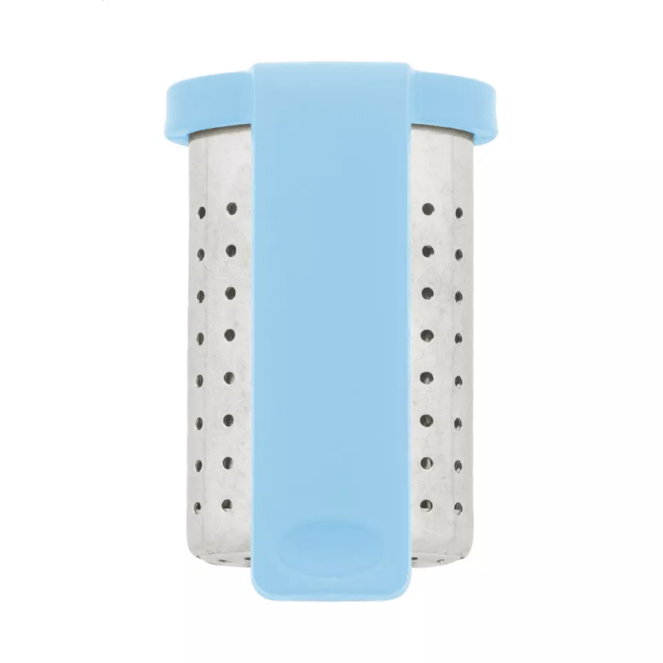Leaflet light blue  tea infuser 