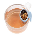 Leaflet light blue  tea infuser 