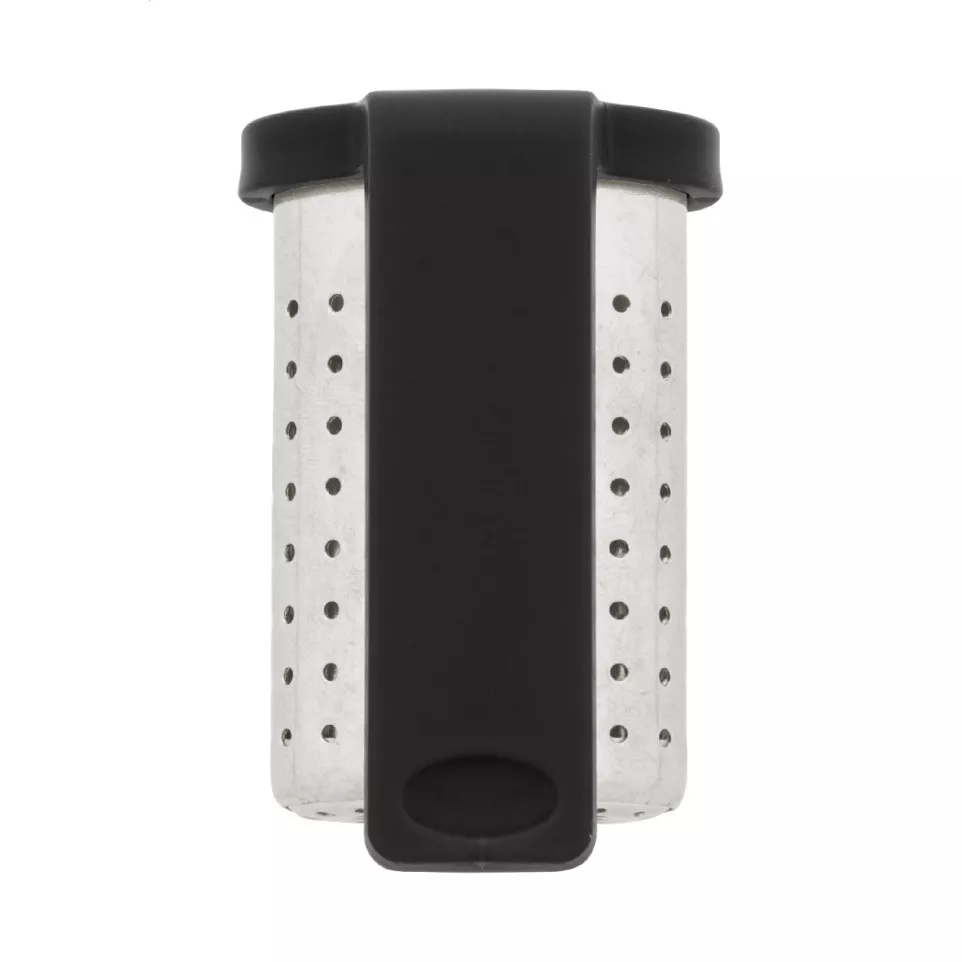 Leaflet zwart  thee infuser 