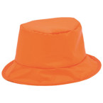 Azyra orange  chapeau baquet 