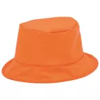 Azyra orange  chapeau baquet 