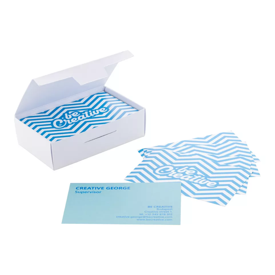 Visicard Safe blanc  Cartes de visite...