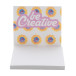 CreaStick Seed Sign white  custom sticky notepad 