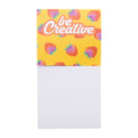 CreaStick Sign white  custom sticky notepad 
