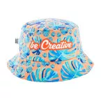 SuboHat white  custom RPET bucket hat M